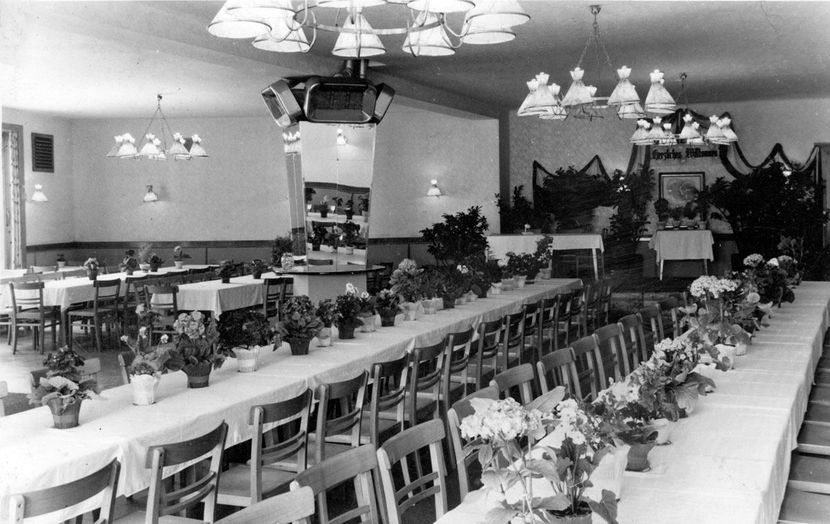 Alter Speisesaal in Gmunden - Seehotel im Weyer