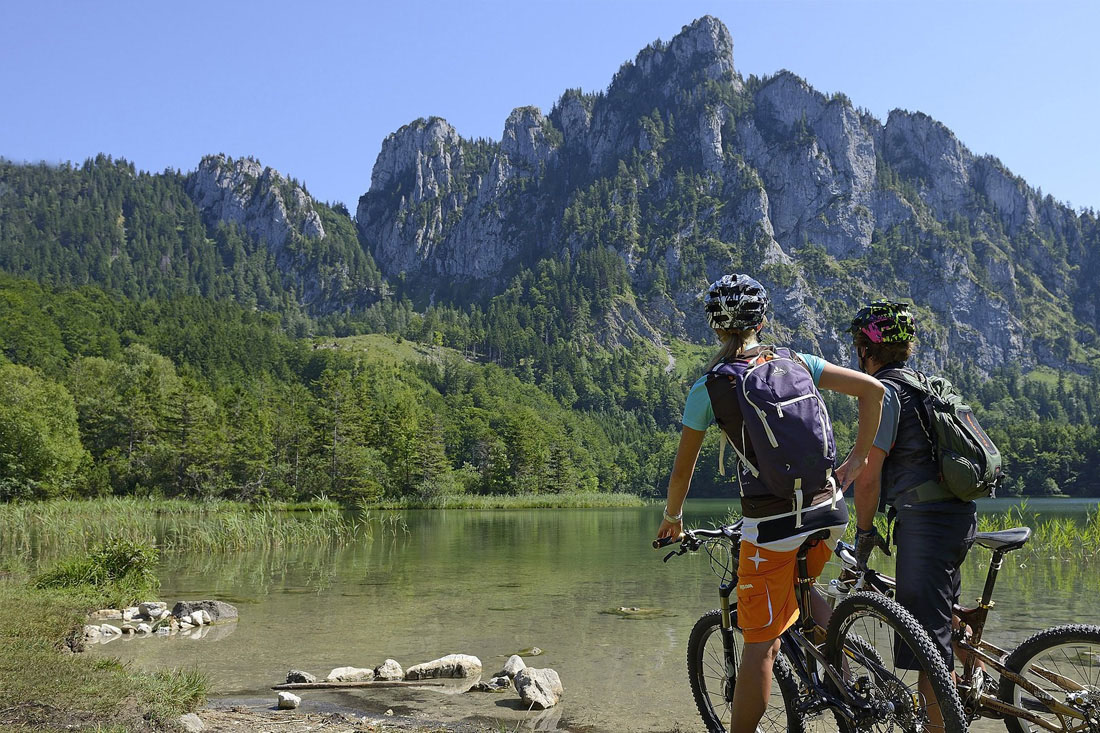 Radurlaub im Salzkammergut | Seehotel im Weyer Oberösterreich Urlaub mit dem Rad in Oberösterreich | Seehotel am Traunsee